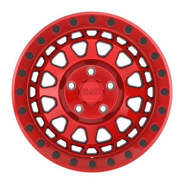 Black Rhino Primm 20x9.5 5x127 ET-18 CB 71.6 Candy Red w/Black Bolts Wheel