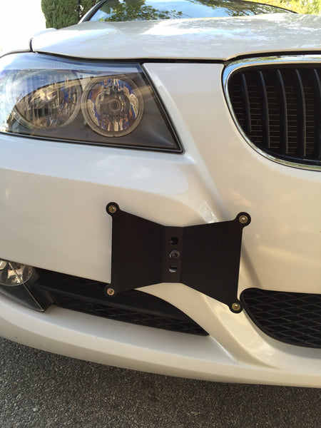 Gominigo 'no holes' license plate tow hook kit - CHEAP - GVA - BMW 3-Series  (E90 E92) Forum