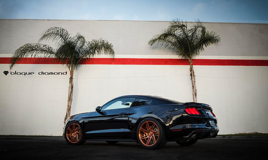 2015 Ford Mustang Fitted With 20 Inch BD-1’s in Rose Gold