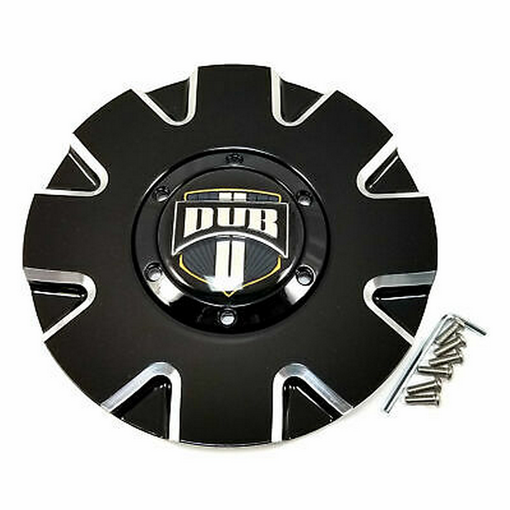 24x9.5 DUB S109 Push / 6x135/6x139.7 / ET+25mm / Gloss Black Milled / Bore 87.10 / 2200 Load