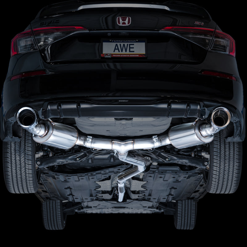 AWE Tuning Touring Edition Catback Exhaust 2022-2024 Honda Civic Si / 2023-2024 Acura Integra A-Spec