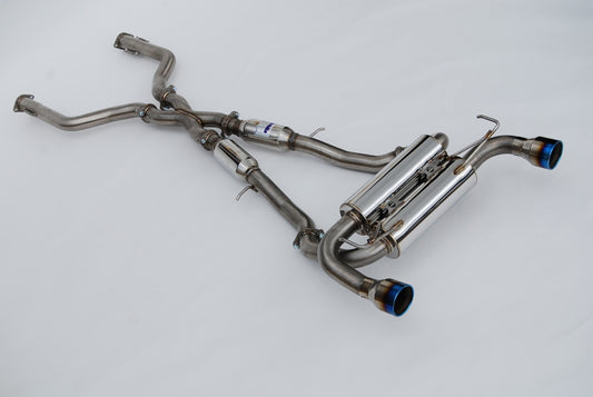 Invidia Gemini Cat-back Exhaust 2022-2023 Nissan Z (Rolled Layer Titanium Tip)