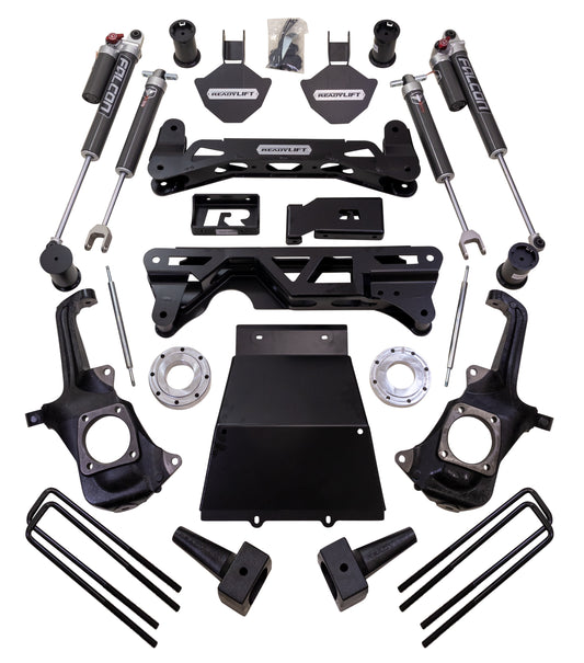 ReadyLift 5-6'' Max 2.1 Suspension System 2011-2019 GM Silverado / Sierra 2500HD-3500HD w/Falcon Shocks