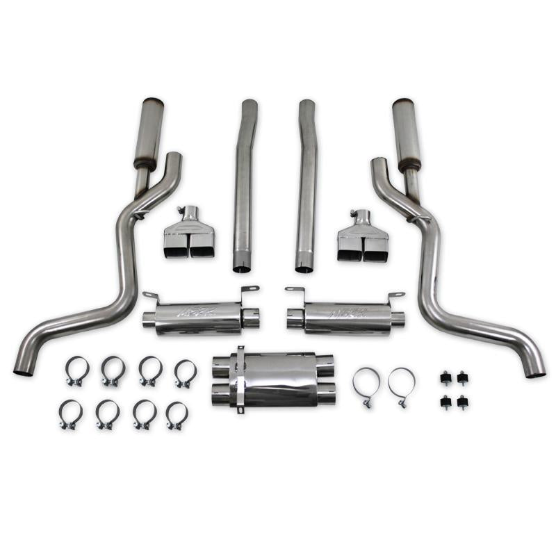 MBRP Cat-Back Exhaust System 2008-2014 Dodge Challenger SRT-8 V8 Auto/Manual Trans (6.1L/6.4L)