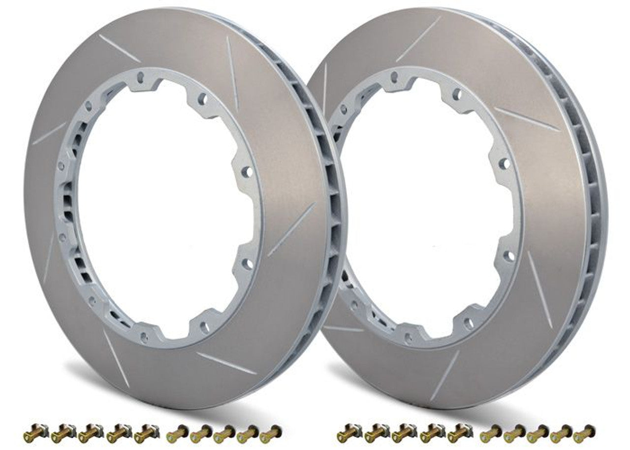 GiroDisc Slotted Front Rotors 2017-2023 Honda Civic Type R (FK8, FL5)