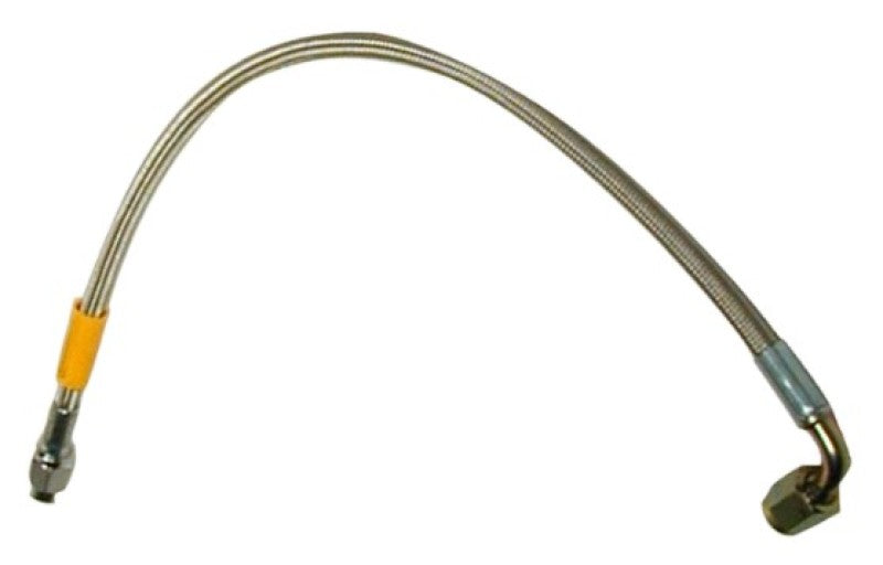 Wilwood 22in OAL Flexline -3 Hose to -3 Female 90 Degree End