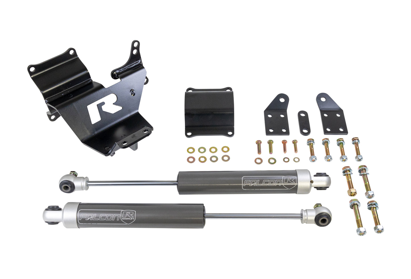 ReadyLift Dual Steering Stabilizer Kit 2011-2024 Ford Super Duty F-250/F-350 Diesel