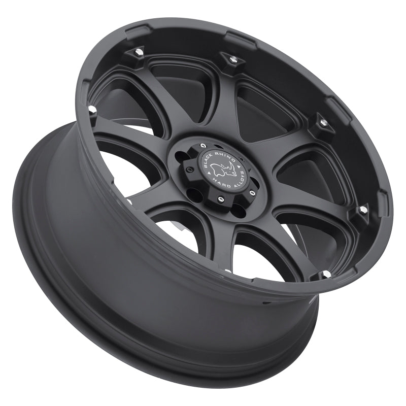 18x9.0 Black Rhino Glamis Matte Black Wheel