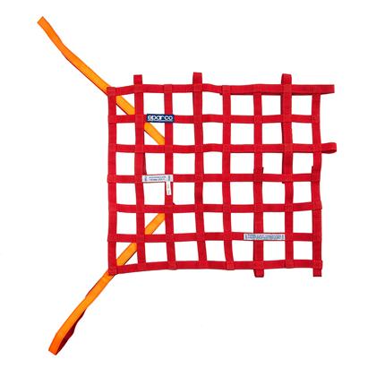 Sparco Window Net Fia Red