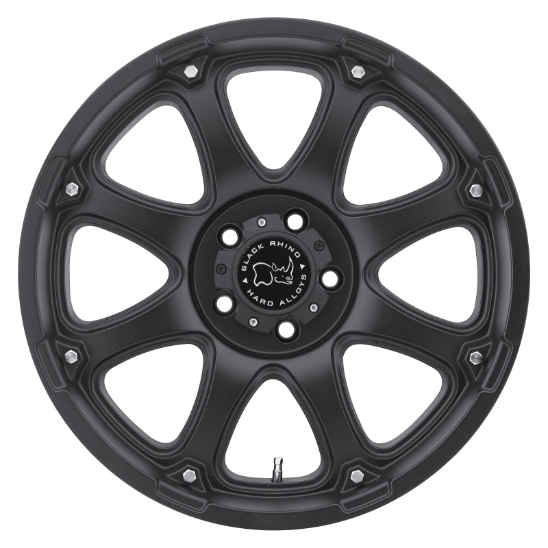 18x9.0 Black Rhino Glamis Matte Black Wheel