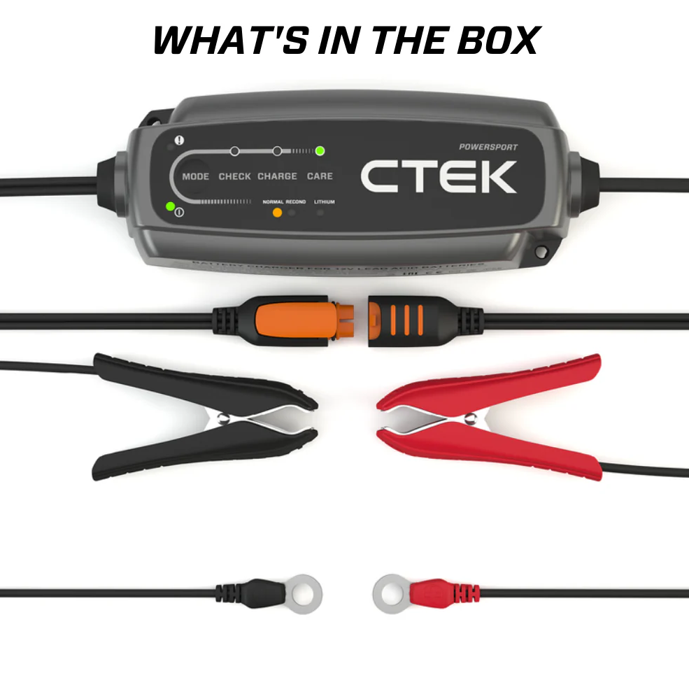 CTEK Battery Charger - CT5 Powersport - 2.3A