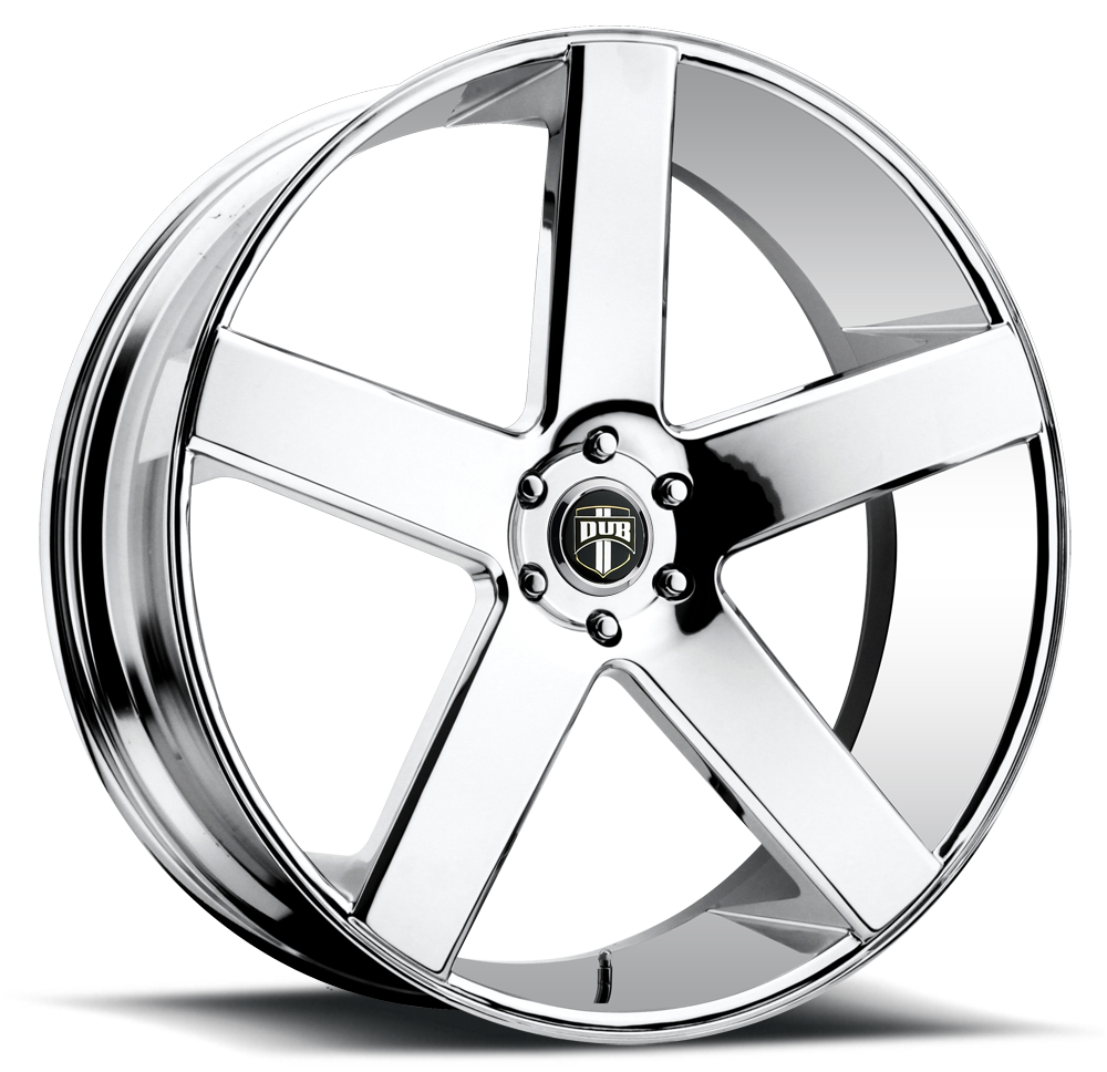 26" DUB S115 Baller / Chrome Plated