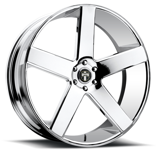 24" DUB S115 Baller / Chrome Plated