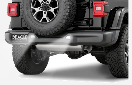 Oracle Rear Bumper LED Reverse Lights for Jeep Wrangler JL - 6000K