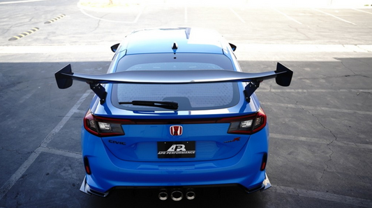 APR GTC-250 Carbon Fiber Adjustable Wing 67” Airfoils 2023+ Honda Civic Type R (FL5)