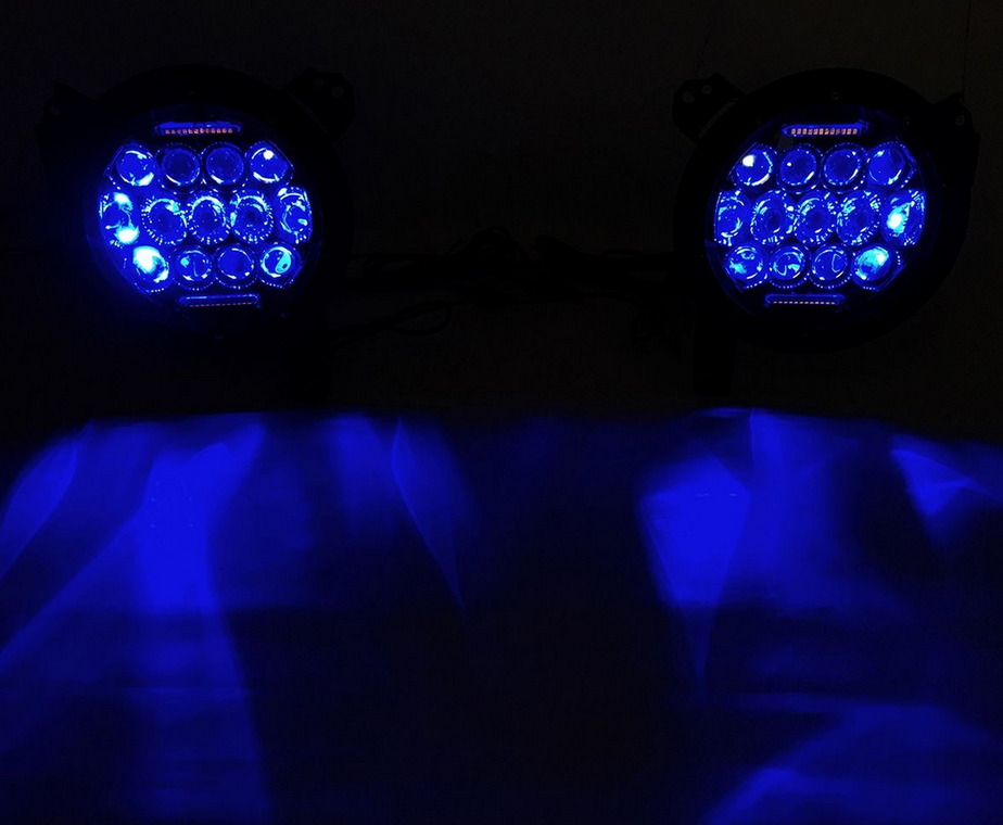 Jeep Wrangler JL/Gladiator 9 Inch RGB Headlights