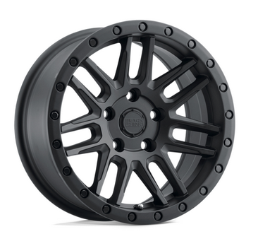 15x7.0 Black Rhino Arches 5x114.3 / 15mm Offset / 76.10 Bore / Matte Black