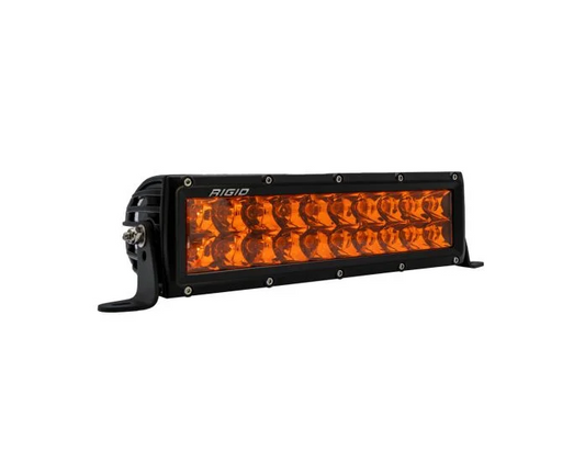 Rigid Industries E-Series 10in. Spot w/ Amber PRO Lens