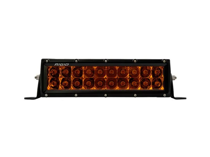 Rigid Industries E-Series 10in. Spot w/ Amber PRO Lens