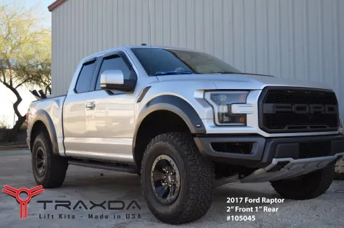 Traxda Lift Kit 2017-2020 Ford Raptor - 2" Front / 2" Rear