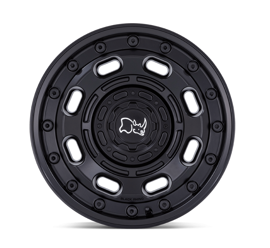 16x8.0 Black Rhino Atlas Matte Black