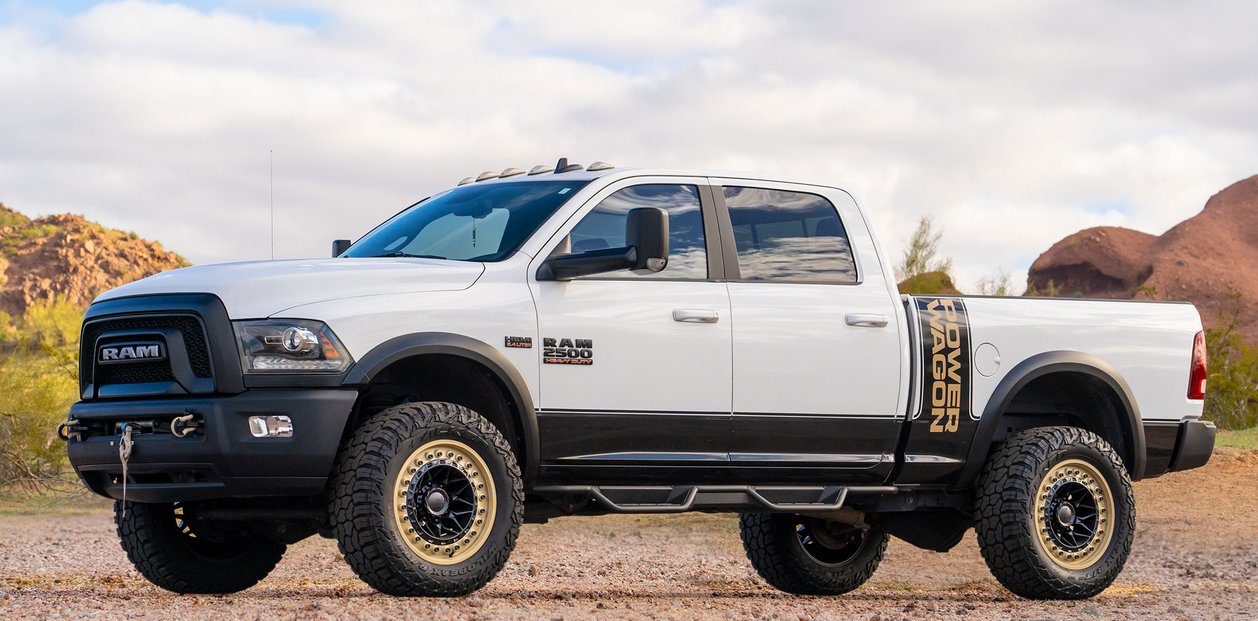 20x10 Black Rhino Alpha Matte Black w/ Sand Lip