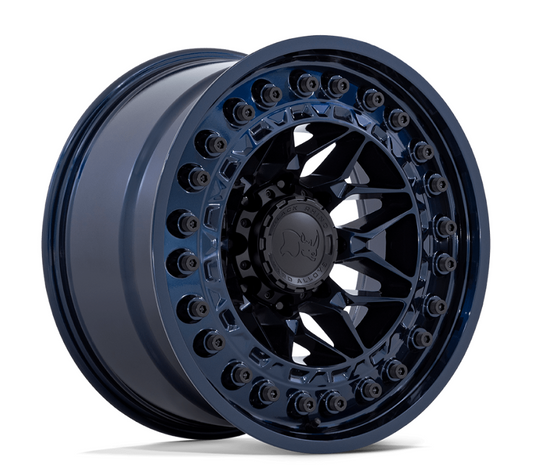 18x9.0 Black Rhino Alpha Mightnight Blue