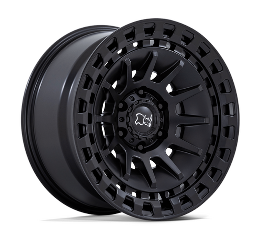 17x8.5 Black Rhino Barrage Matte Black