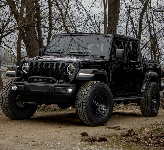 17x8.5 Black Rhino Barrage Matte Black