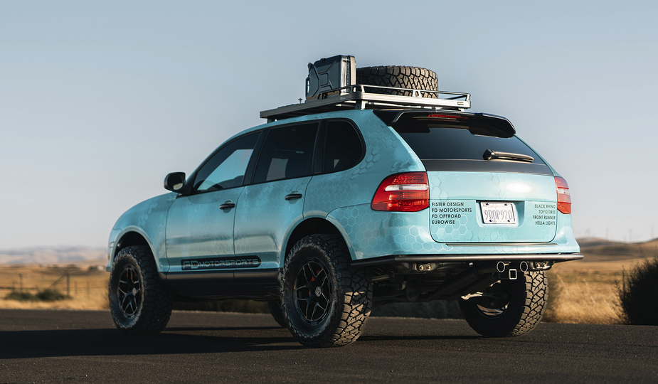 18x8.0 Black Rhino Stallberg Porsche Cayenne