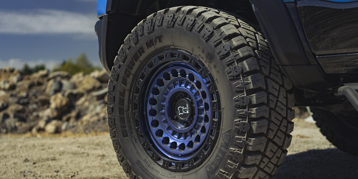 20x9.5 Black Rhino Sentinel Cobalt Blue w/ Black Ring