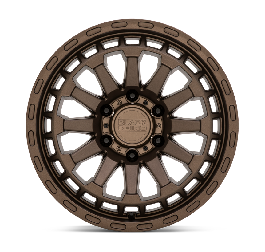 18x9.5 Black Rhino Raid Matte Bronze