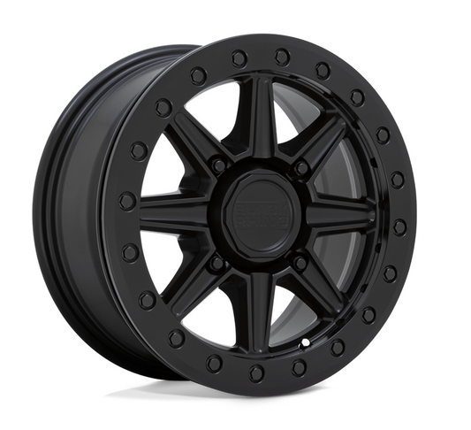 14x7.0 Black Rhino Webb UTV Beadlock Matte Black