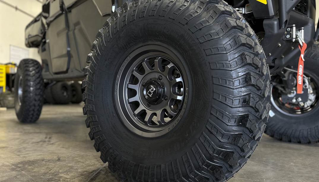 14x7.0 Black Rhino Rapid UTV Matte Black