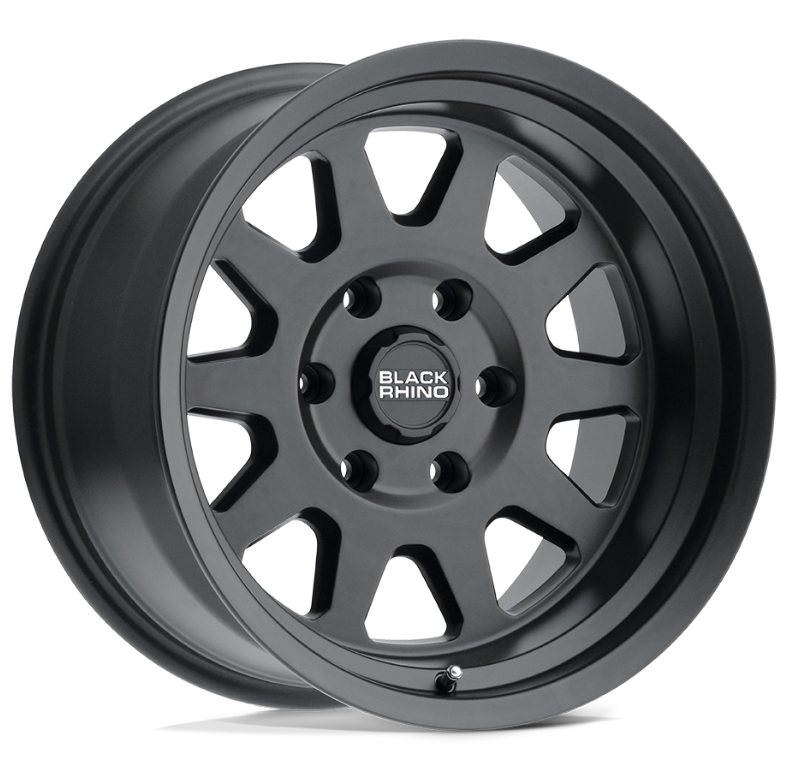 17x9.5 Black Rhino Stadium Matte Black