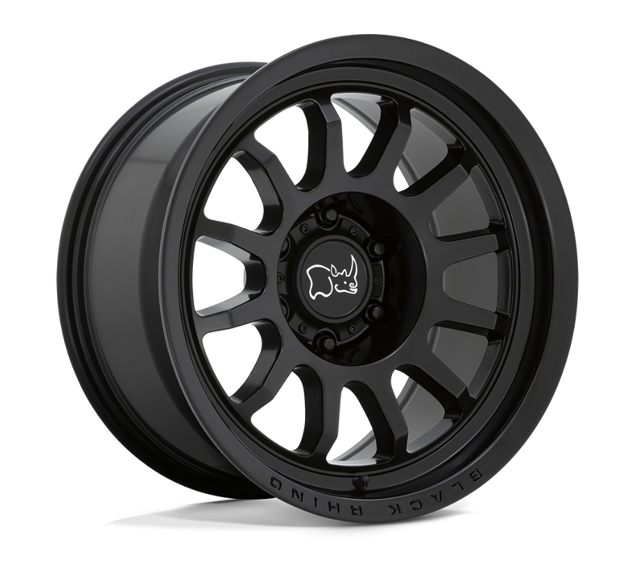 18x9.5 Black Rhino Rapid Matte Black