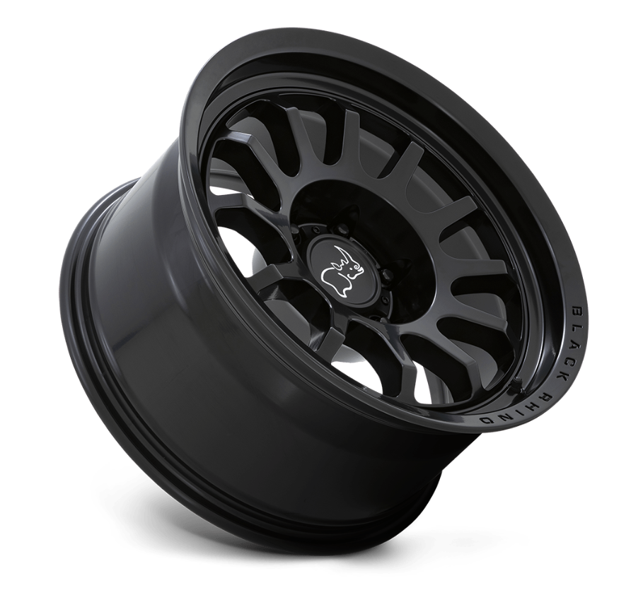 17x8.5 Black Rhino Rapid Matte Black