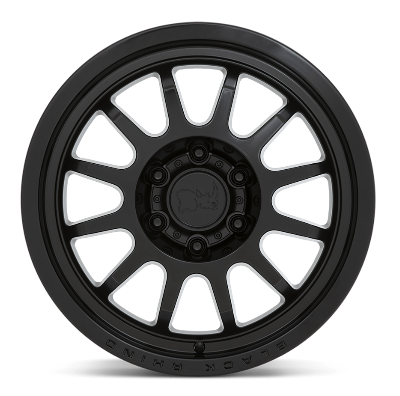 17x8.5 Black Rhino Rapid Matte Black