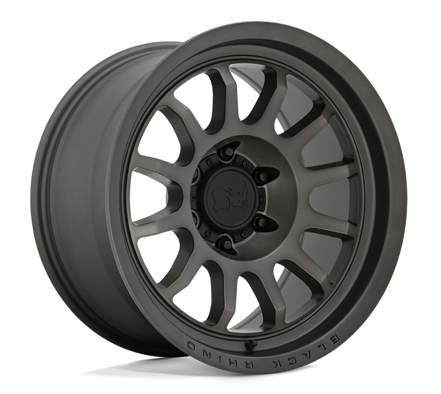 18x9.5 Black Rhino Rapid Matte Brushed Gunmetal