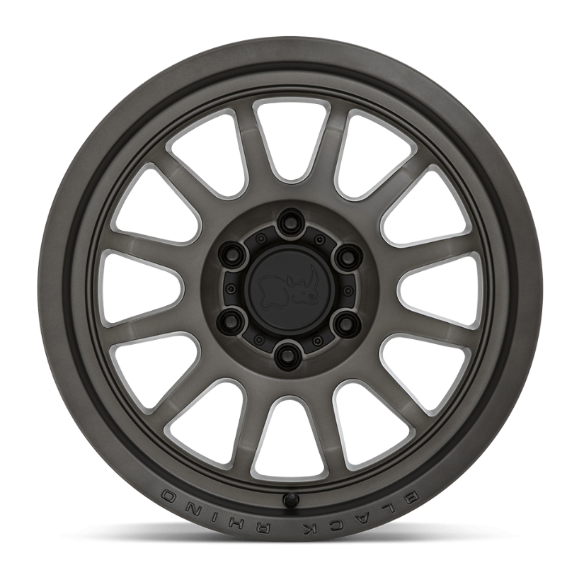 18x9.0 Black Rhino Rapid Matte Brushed Gunmetal