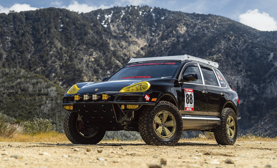 18x8.0 Black Rhino Taiga Porsche Cayenne