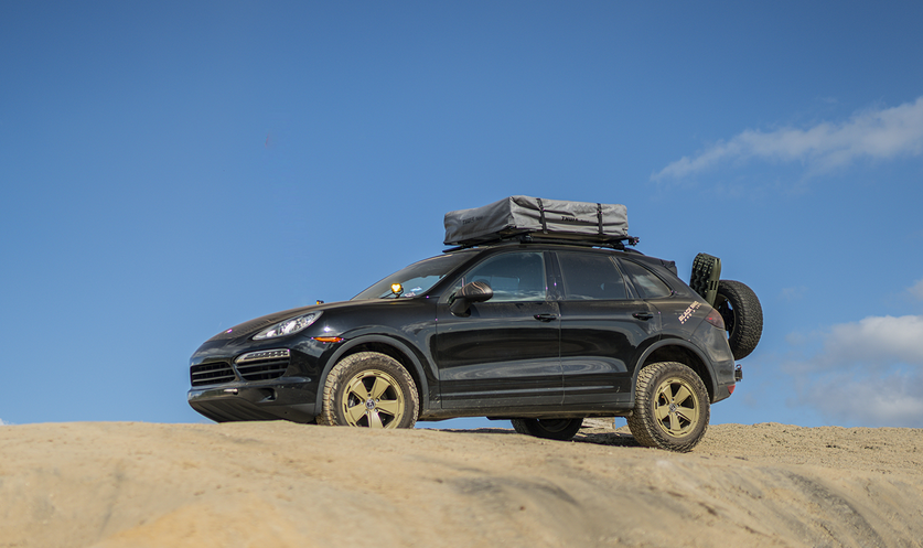 18x8.0 Black Rhino Taiga Porsche Cayenne