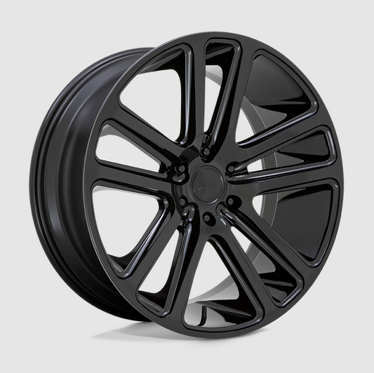 22" DUB S256 Flex / Gloss Black