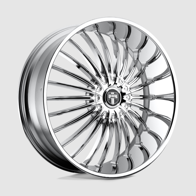 26x9.5 DUB S140 Suave / 6x135/6x139.7 / ET+30mm / Chrome Plated / Bore 87.10 / 2200 Load