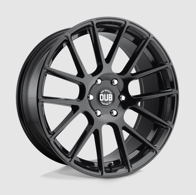 20x9.0 DUB S205 Luxe / 6x139.7 / ET+30mm / Gloss Black / Bore 78.10 / 2300 Load