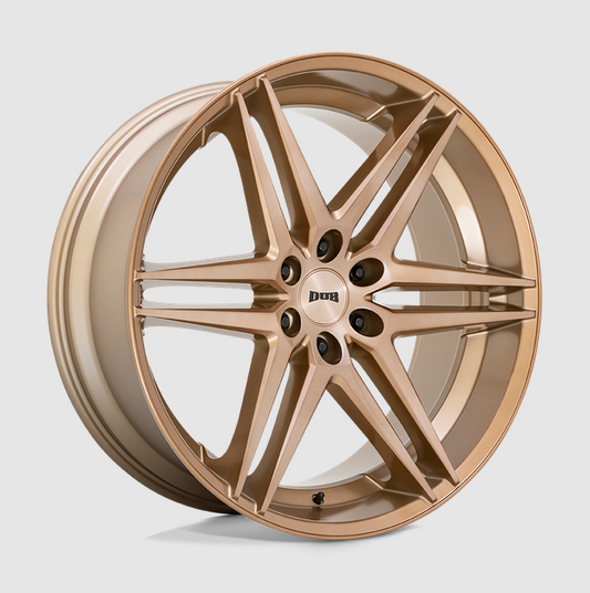 24" DUB S266 Dirty Dog / Platinum Bronze