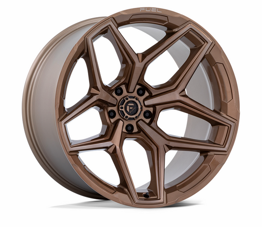 17x9.0 Fuel Flux 5 FC854ZR Platinum Bronze