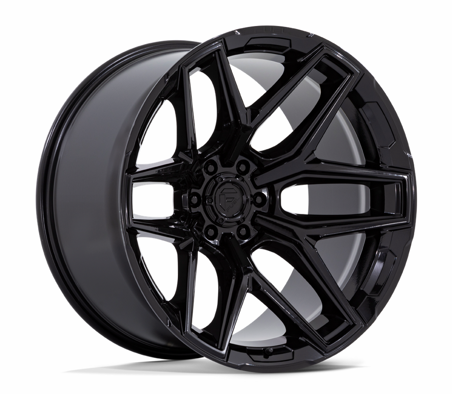 17x9.0 Fuel Flux 6 FC854BX Gloss Black