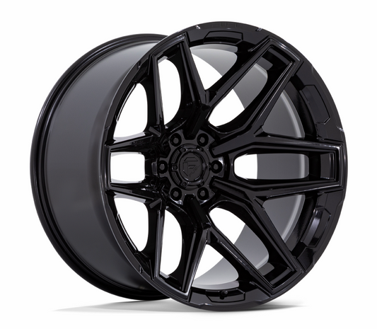 17x9.0 Fuel Flux 6 FC854BX Gloss Black