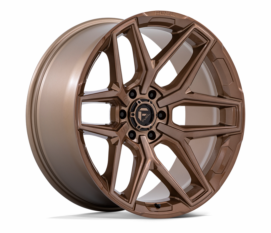 17x9.0 Fuel Flux 6 FC854ZR Platinum Bronze